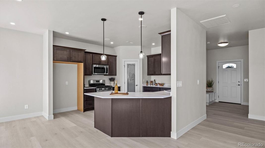 Furnished interior view inside a new home in , Grand Junction (Image 6). Furnished interior view inside a new home in , Grand Junction (Image 6).