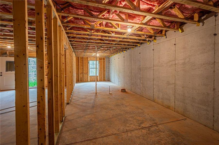 In-progress construction of a new home in , Murrayville, GA (Image 66).