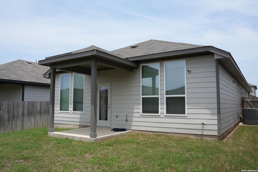Exterior details and patio area of a home in Veranda, San Antonio (Image 25). Exterior details and patio area of a home in Veranda, San Antonio (Image 25).