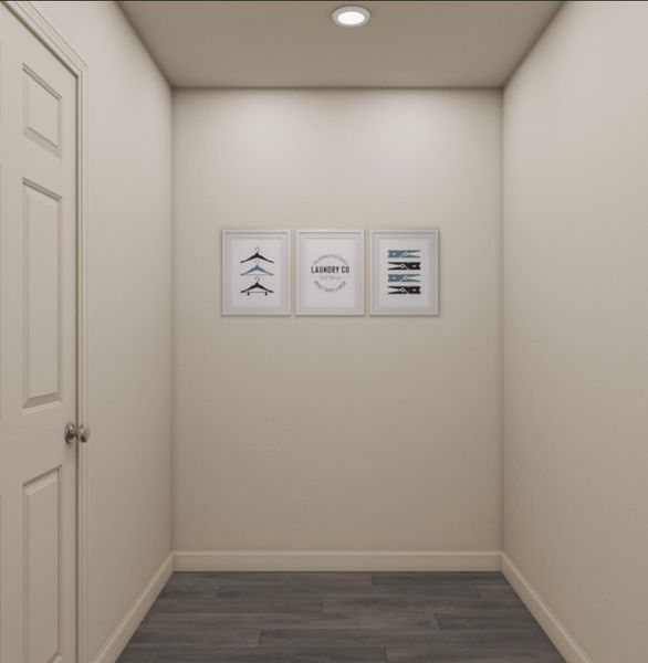 Representative unfurnished interior of a home built from the Redwood by National HomeCorp in Forest Ridge, Edgefield (Image 7).