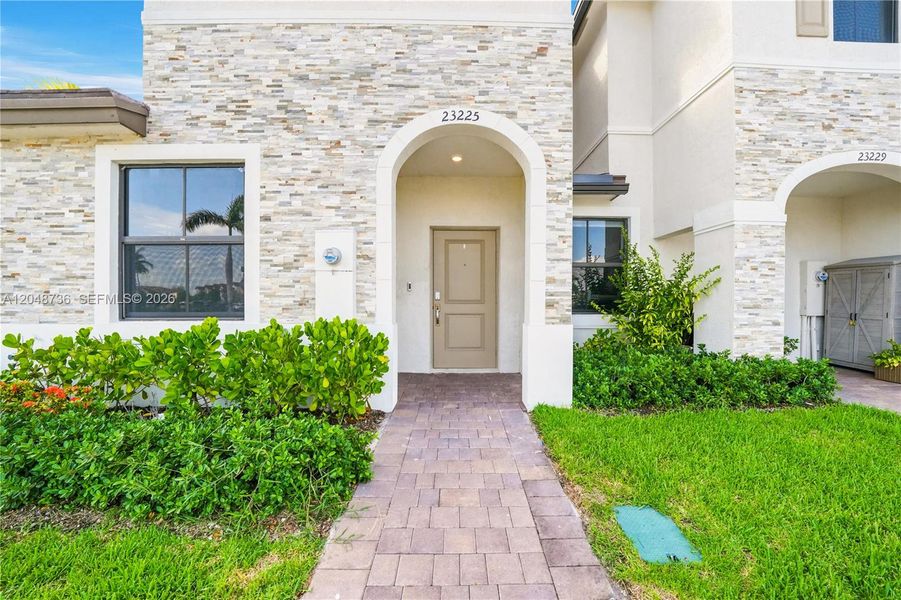 Exterior details and patio area of a home in , Miami (Image 4). Exterior details and patio area of a home in , Miami (Image 4).