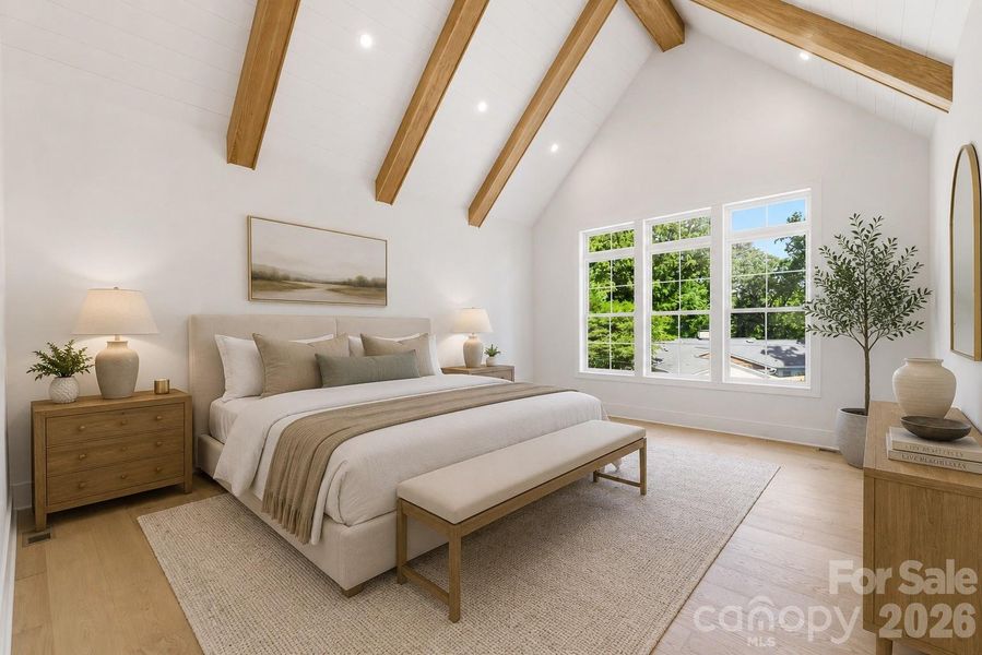 Select imagery has been thoughtfully enhanced to help communicate the architectural vision, lifestyle potential, and intended design experience of the home