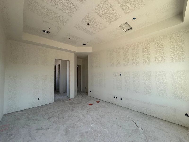 In-progress construction of a new home in Provence, Austin, TX (Image 21). In-progress construction of a new home in Provence, Austin, TX (Image 21).