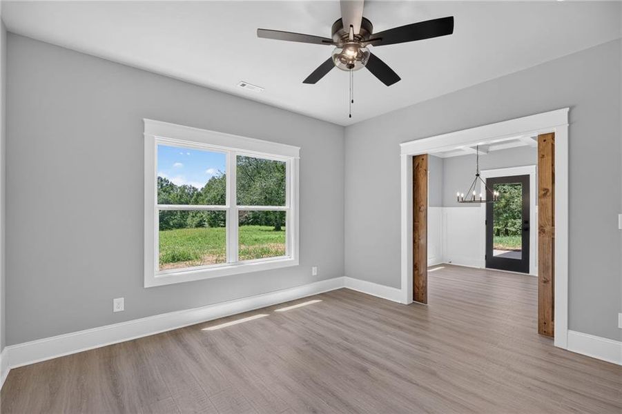 Spacious, unfurnished interior of a new home in , Waco (Image 14).