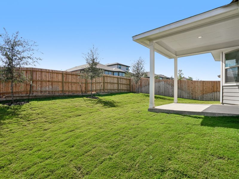 Back elevation C of a San Jacinto in a Meritage Homes community. Back elevation C of a San Jacinto in a Meritage Homes community.