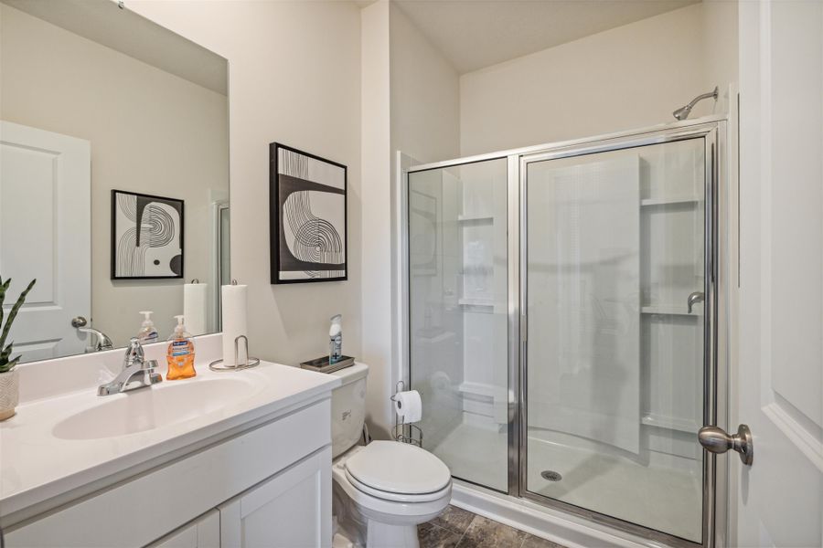 Representative furnished interior of a home built from the Robie by D.R. Horton in Johnson Farms, Greeneville (Image 8).