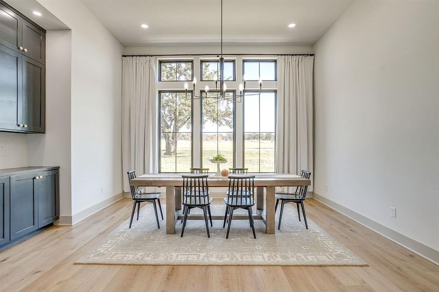 Furnished interior view inside a new home in , Weatherford (Image 19).