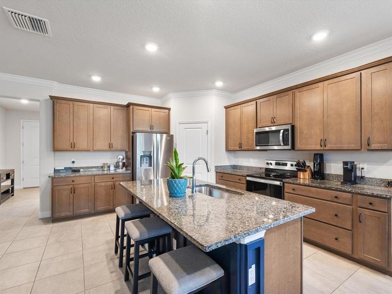 Furnished interior view inside a new home in , Hudson (Image 20).