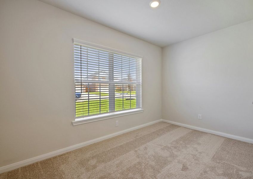 Bedroom with carpet flooring Bedroom with carpet flooring