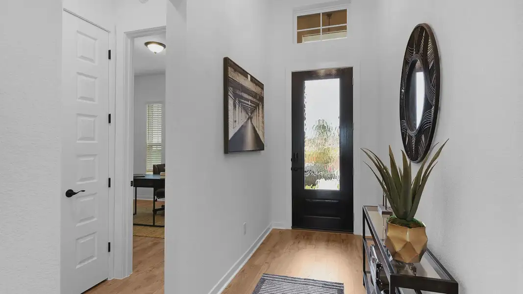 Furnished interior view inside a new home in The Grove at Blackhawk, Pflugerville (Image 5).