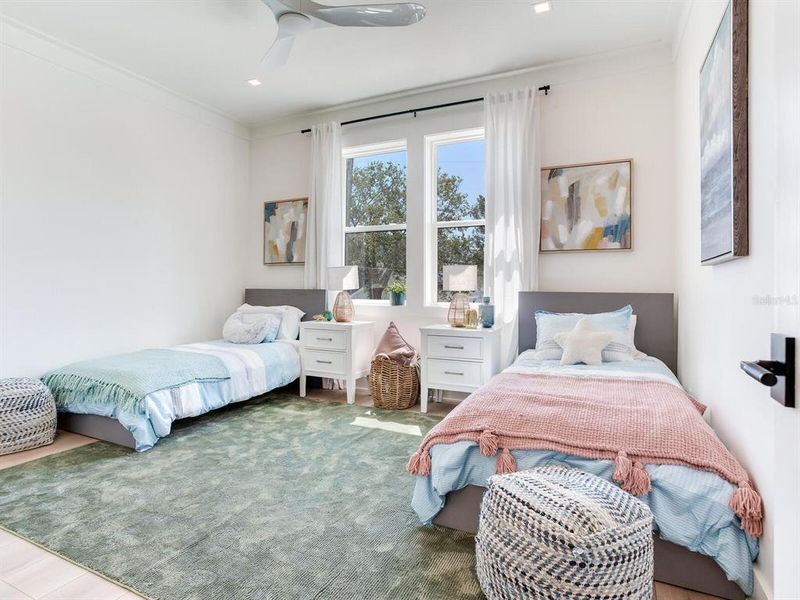 Furnished interior view inside a new home in , North Redington Beach (Image 50).