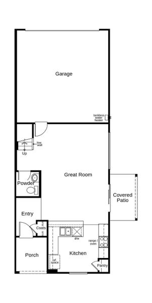 2D floor plan layout of this home in Enclaves at Tumamoc, Tucson, AZ (Image 2). 2D floor plan layout of this home in Enclaves at Tumamoc, Tucson, AZ (Image 2).