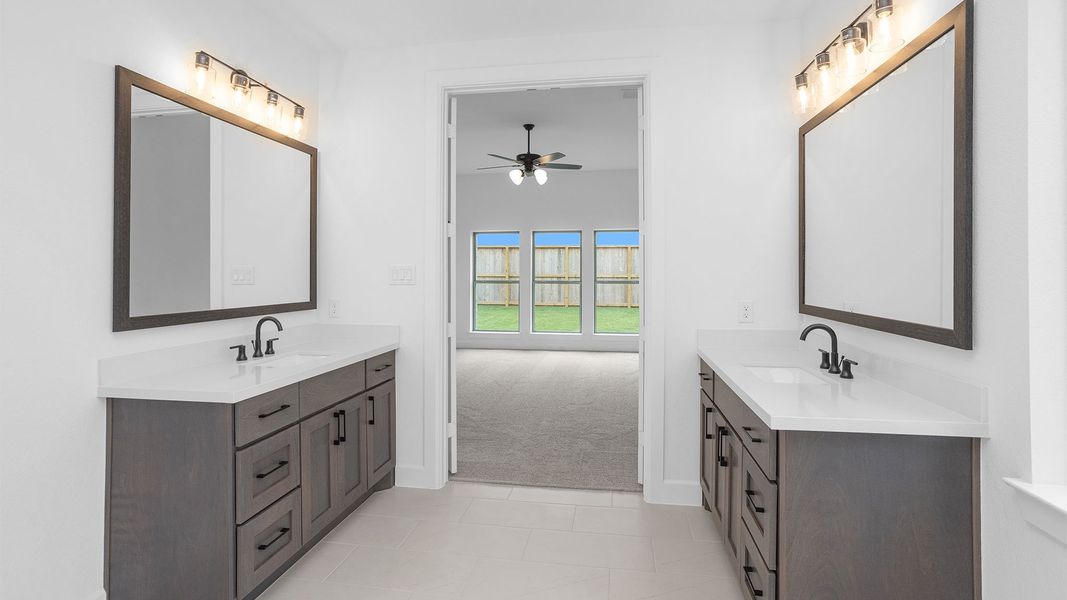 Furnished interior view inside a new home in Audubon, Magnolia (Image 10).