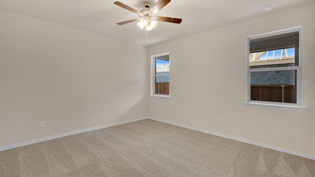 Spacious, unfurnished interior of a new home in The Landing at Hidden Lakes, McKinney (Image 12).