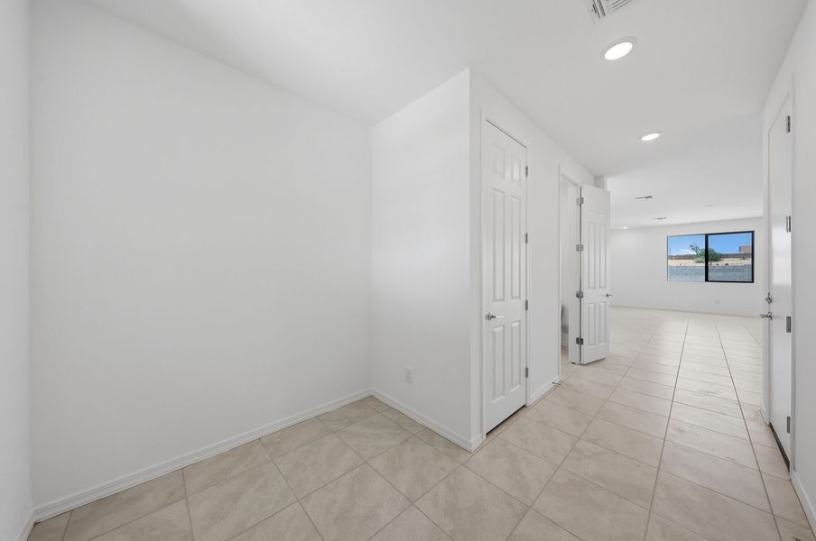 Representative unfurnished interior of a home built from the Pecan by Mattamy Homes in Baker Farms, Phoenix (Image 11).