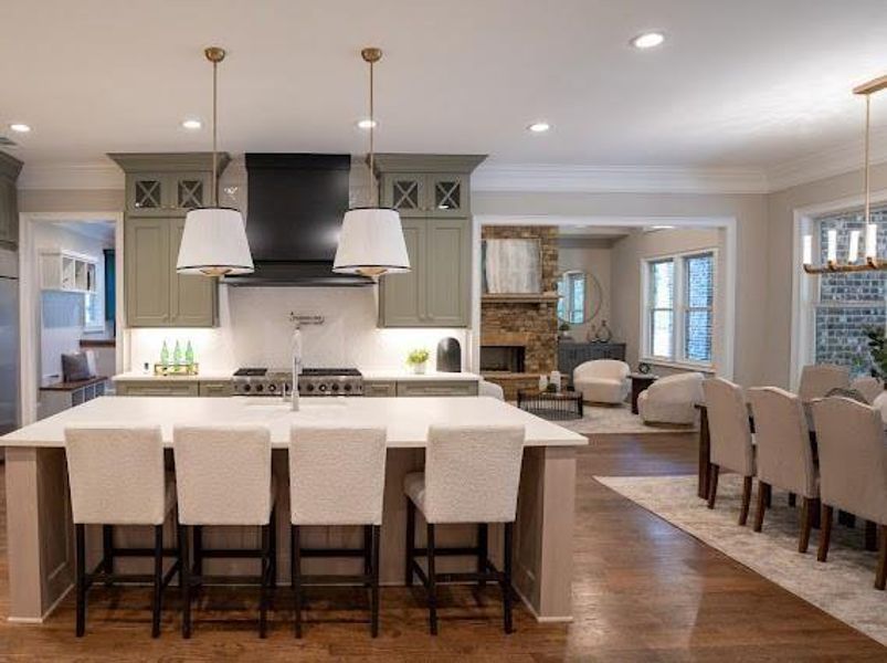 Furnished interior view inside a new home in , Athens (Image 17).