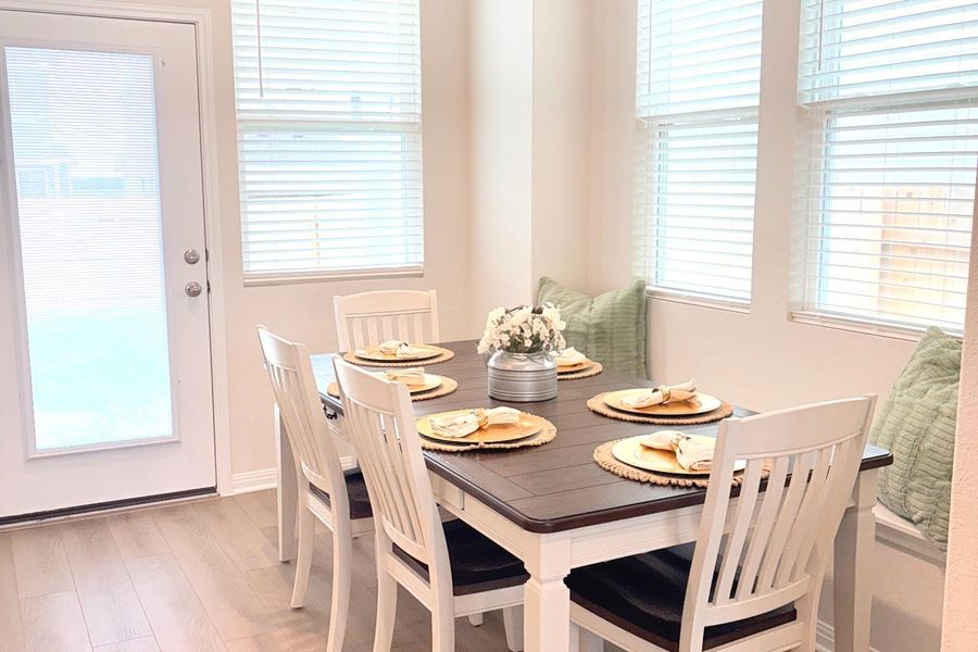 Furnished interior view inside a new home in Lariat, Liberty Hill (Image 5).