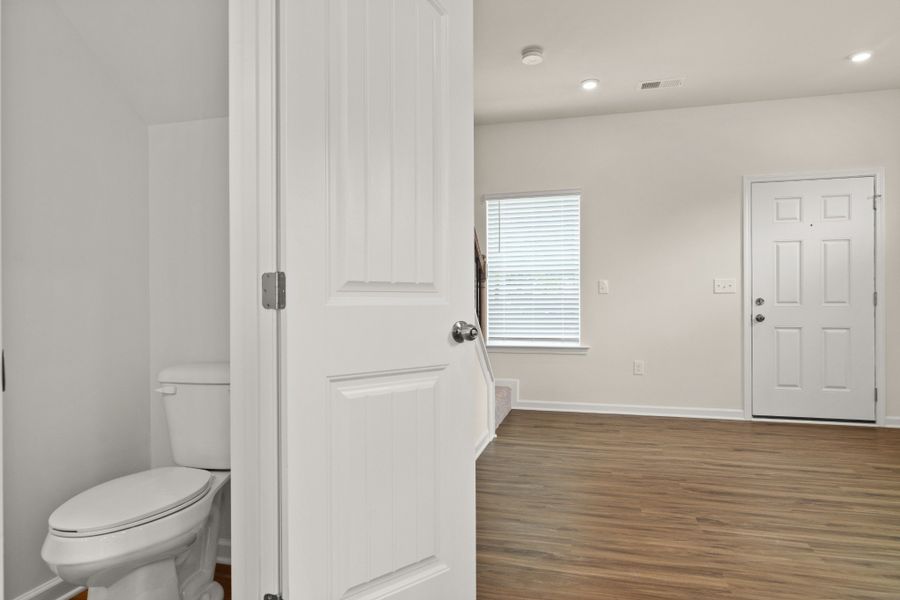 Spacious, unfurnished interior of a new home in Cantigny Park, Clarksville (Image 23). Spacious, unfurnished interior of a new home in Cantigny Park, Clarksville (Image 23).