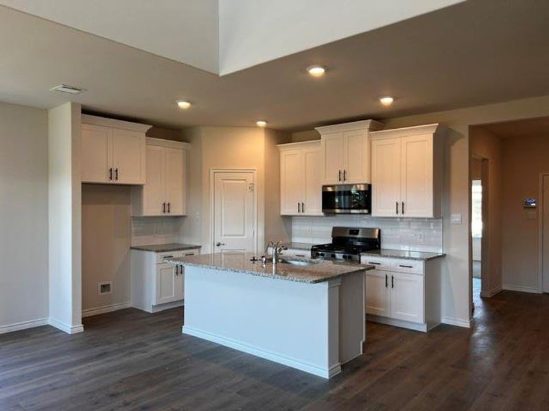 Furnished interior view inside a new home in The Preserve at Forum, Grand Prairie (Image 3).