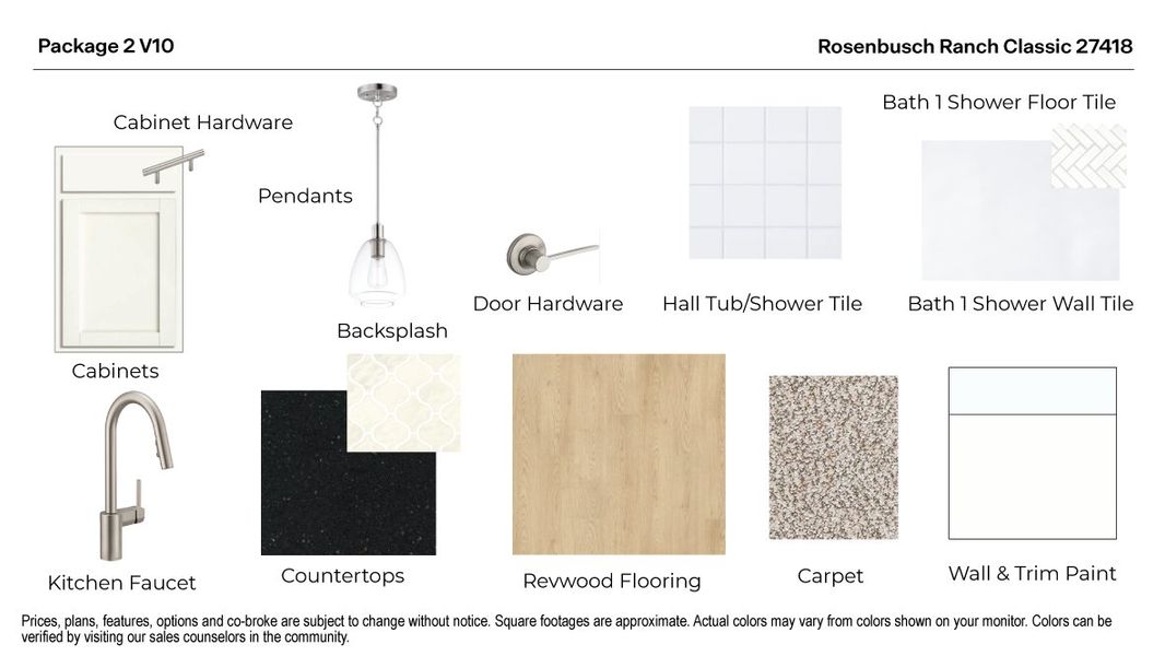 Materials commonly used for homes built from the The Fieldson by D.R. Horton in Rosenbusch Ranch, Leander (Image 39). Materials commonly used for homes built from the The Fieldson by D.R. Horton in Rosenbusch Ranch, Leander (Image 39).