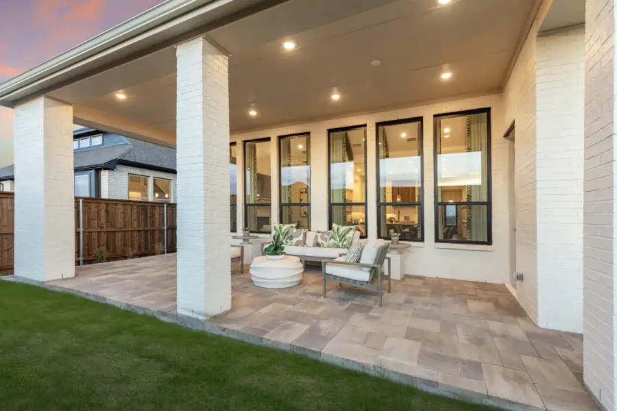 Representative Patio - some options shown