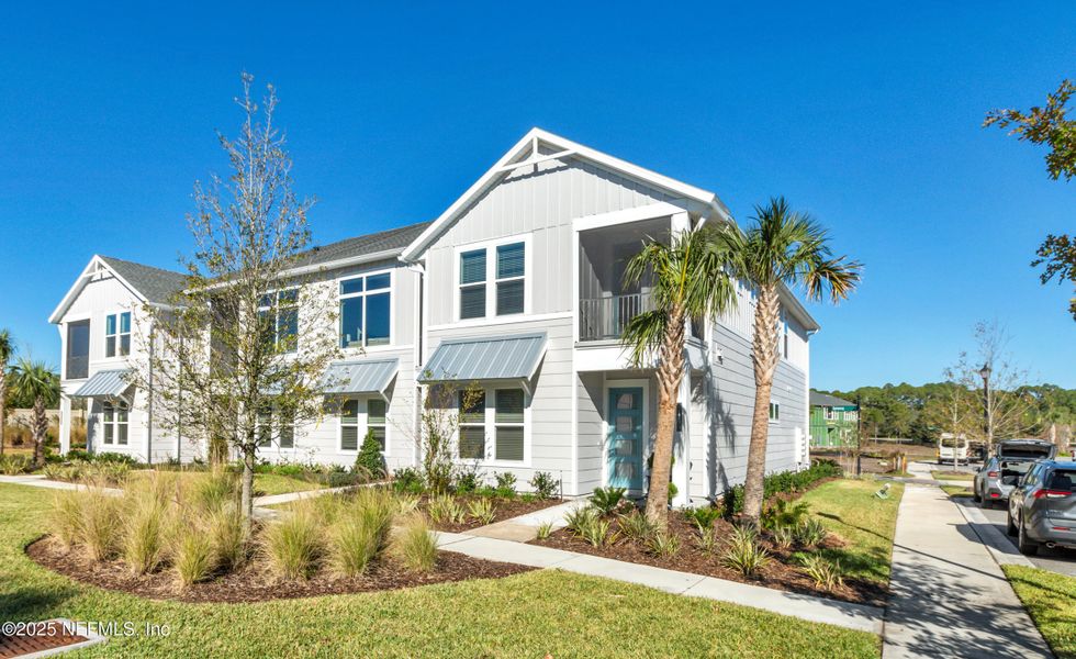 Front exterior of a new home in , Ponte Vedra, FL, highlighting curb appeal (Image 1). Front exterior of a new home in , Ponte Vedra, FL, highlighting curb appeal (Image 1).
