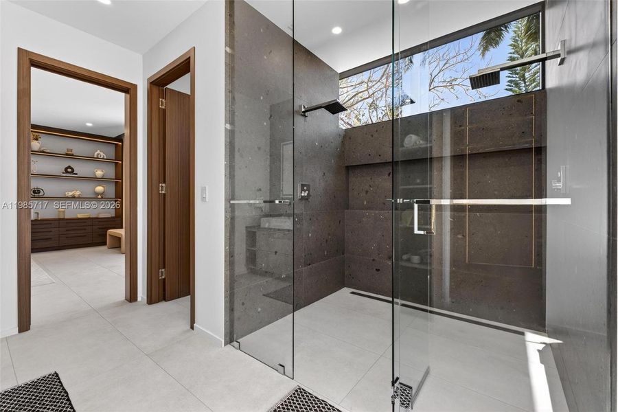 Furnished interior view inside a new home in , Miami (Image 55).