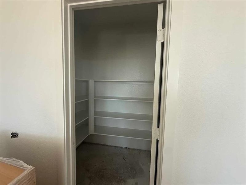 Pantry Construction Progress