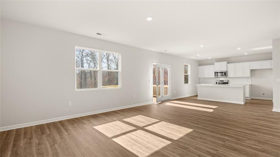 Spacious, unfurnished interior of a new home in Locust Grove Station - Cedar Ridge, Locust Grove (Image 33).