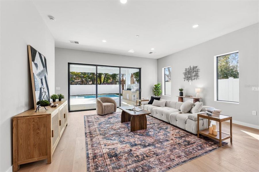 Furnished interior view inside a new home in College Park, Orlando (Image 33). Furnished interior view inside a new home in College Park, Orlando (Image 33).