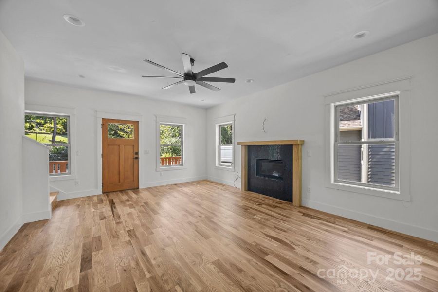 Spacious, unfurnished interior of a new home in , Asheville (Image 19). Spacious, unfurnished interior of a new home in , Asheville (Image 19).