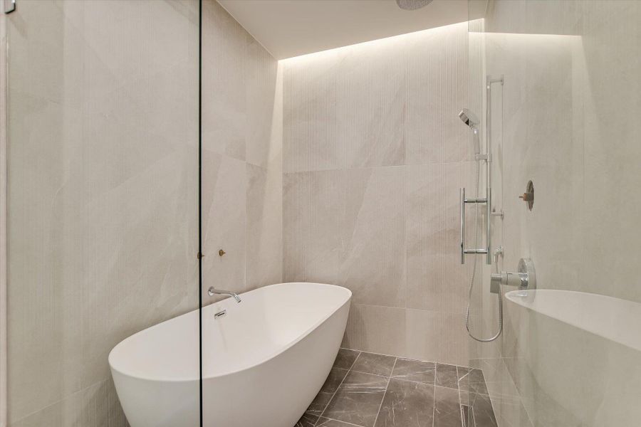 Furnished interior view inside a new home in The Modern Austin Residences, Austin (Image 9). Furnished interior view inside a new home in The Modern Austin Residences, Austin (Image 9).