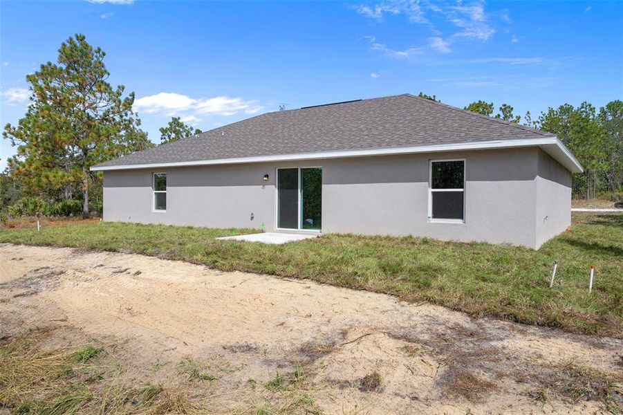 Exterior details and patio area of a home in , Weeki Wachee (Image 3). Exterior details and patio area of a home in , Weeki Wachee (Image 3).