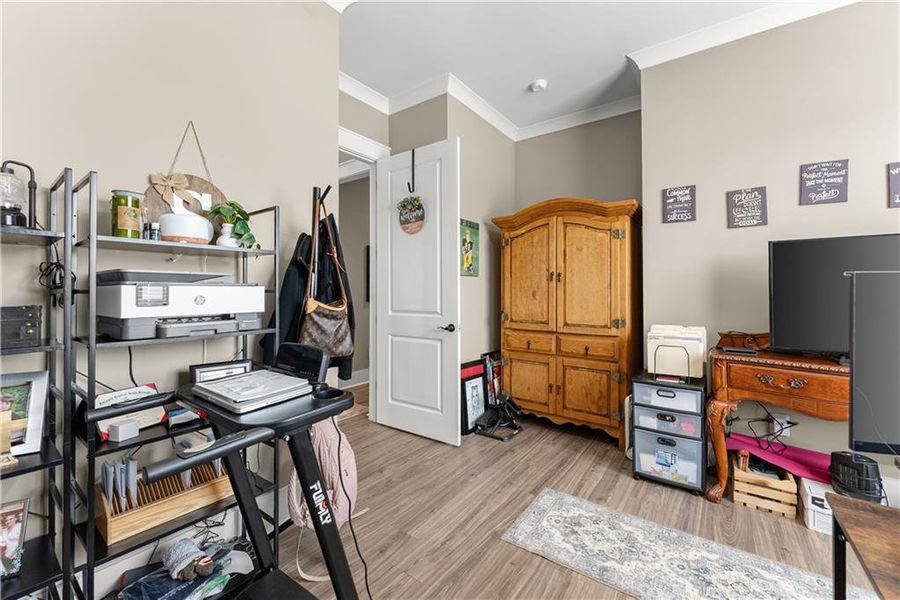 Furnished interior view inside a new home in , Dawsonville (Image 34).