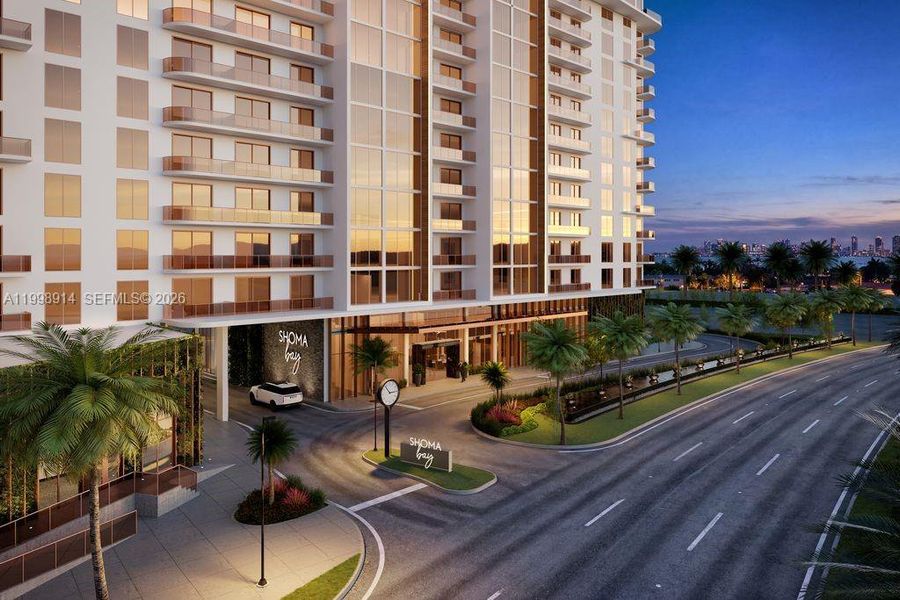 Condo located in North Bay Village, FL showcasing its design and architecture (Image 3). Condo located in North Bay Village, FL showcasing its design and architecture (Image 3).