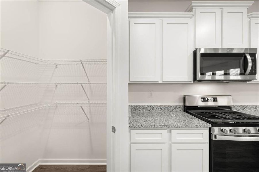 Furnished interior view inside a new home in , Buckhead (Image 9).