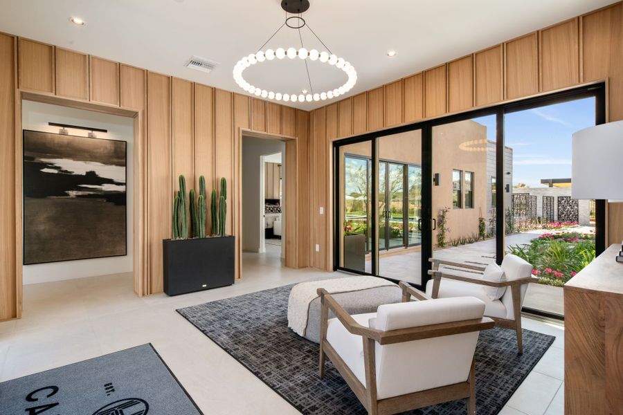 Representative furnished interior of a home built from the Cheval by Camelot Homes in Shadow Ridge, Scottsdale (Image 71).
