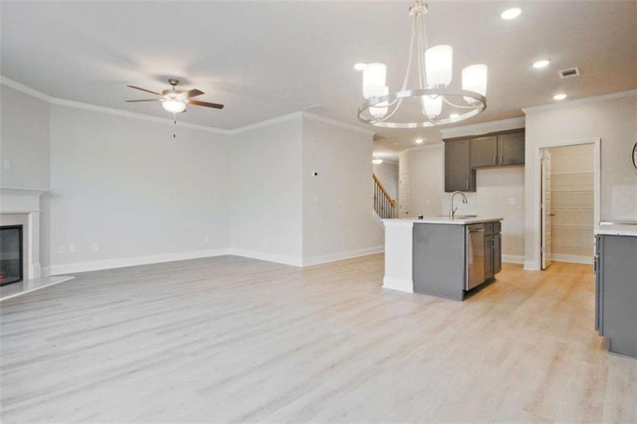 Spacious, unfurnished interior of a new home in Somerset at Riverbrook, Gainesville (Image 20).