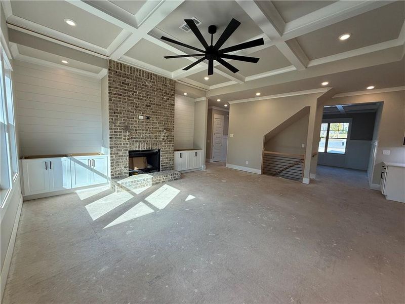 In-progress construction of a new home in , Jefferson, GA (Image 49).