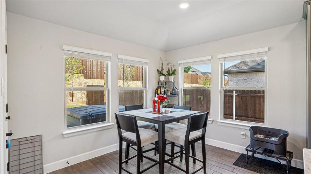 Furnished interior view inside a new home in Sycamore Cove, Hickory Creek (Image 4).