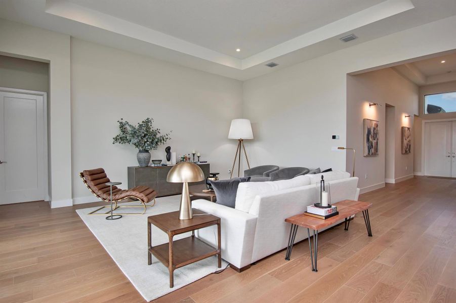 Furnished interior view inside a new home in , Boca Raton (Image 22).