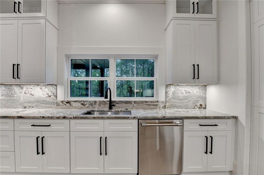 Furnished interior view inside a new home in , Buford (Image 30).