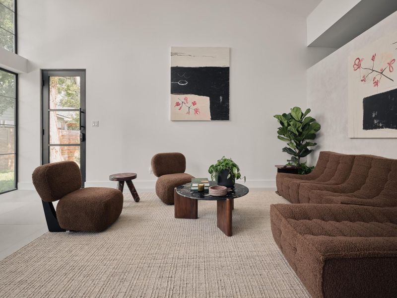 Furnished interior view inside a new home in , Conroe (Image 6).