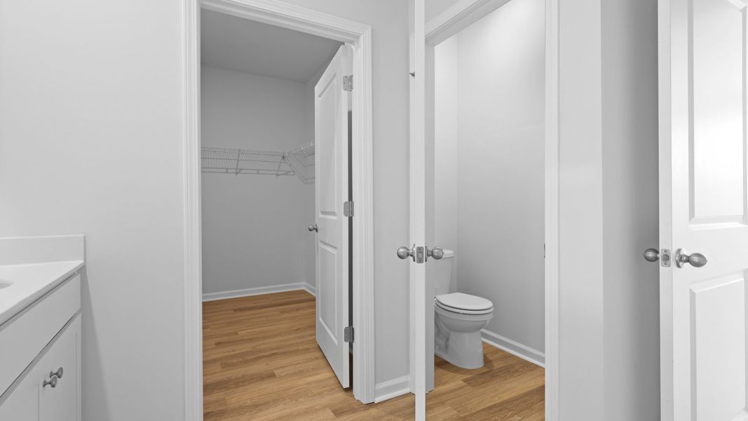 Representative furnished interior of a home built from the SALEM by D.R. Horton in Carolina Groves, Moncks Corner (Image 10).