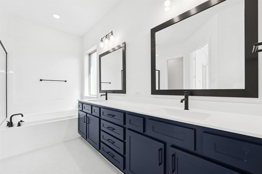 Furnished interior view inside a new home in , Mansfield (Image 5).