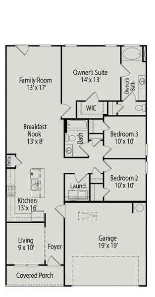 The Peachtree Floorplan