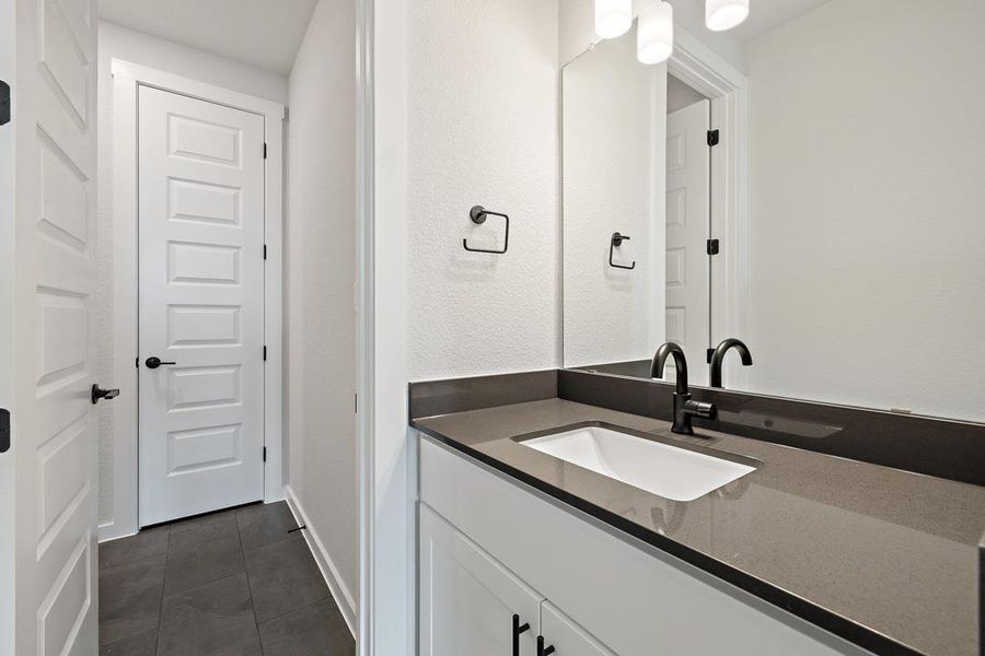 Furnished interior view inside a new home in Capitol Collection at Lariat, Liberty Hill (Image 6). Furnished interior view inside a new home in Capitol Collection at Lariat, Liberty Hill (Image 6).