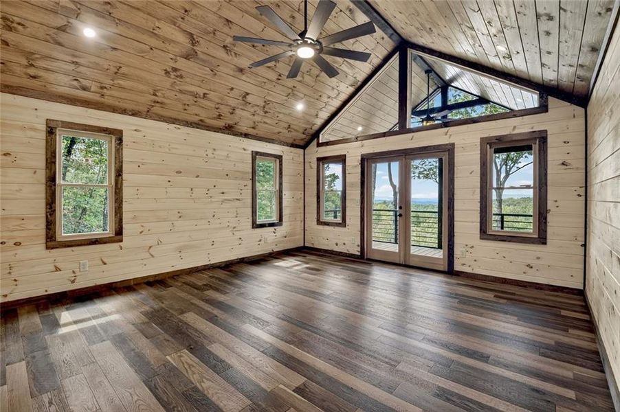 Spacious, unfurnished interior of a new home in , Morganton (Image 22).