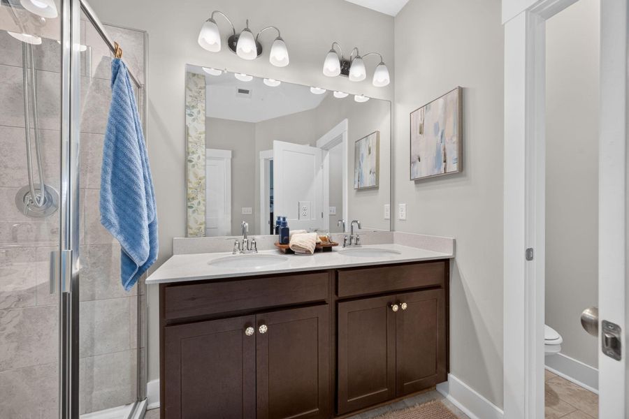 Furnished interior view inside a new home in Nexton - Midtown - The Park Collection, Summerville (Image 45). Furnished interior view inside a new home in Nexton - Midtown - The Park Collection, Summerville (Image 45).
