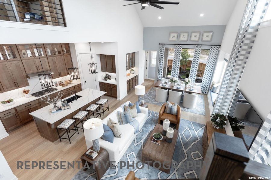 Furnished interior view inside a new home in Venado Crossing, Cibolo (Image 22). Furnished interior view inside a new home in Venado Crossing, Cibolo (Image 22).